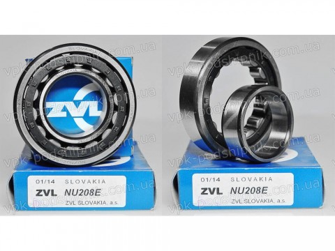 Фото1 Cylindrical roller bearing ZVL NU208 E