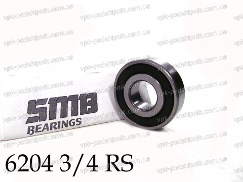 Фото1 Automotive ball bearing 6204 2RS 3/4