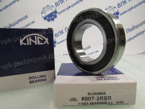 Фото1 Deep groove ball bearing KINEX 6007 2RSR