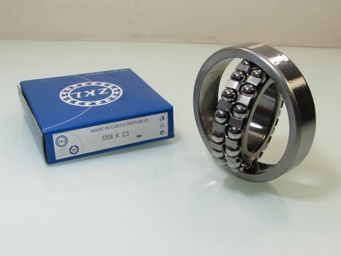 Фото1 Self-aligning ball bearing 1208KC3 ZKL sizes 40x80x18