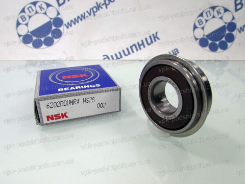 Фото1 Deep groove ball bearing NSK 6202DDUNR