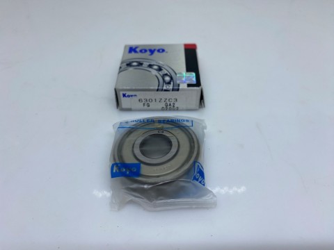 Фото1 Deep groove ball bearing KOYO 6301 2Z C3 FG