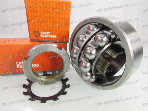 Фото1 Self-aligning ball bearing CRAFT 2308К+Н2308
