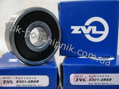 Фото1 Deep groove ball bearing ZVL 6301 2RSR