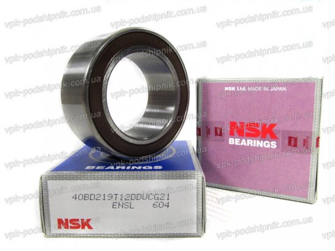 Фото1 Automotive air conditioning bearing 40x62x24 40BD219T12DDUCG21 NSK