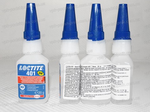 Фото1 Клей LOCTITE401 20 г моментальный клей общего назначен.