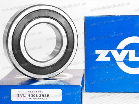 Фото1 Deep groove ball bearing ZVL 6208-2RSR