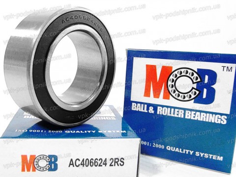 Фото1 Automotive air conditioning bearing MCB AC406624 2RS