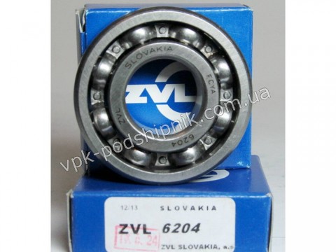 Фото1 Deep groove ball bearing ZVL 6204