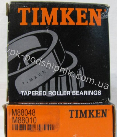 Фото1 Tapered roller TIMKEN М88048/М88010 SET63