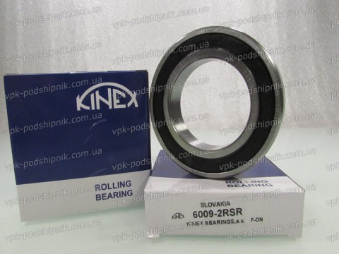 Фото1 Deep groove ball bearing KINEX 6009 2RSR