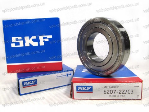 Фото1 Deep groove ball bearing SKF 6207-2Z/C3