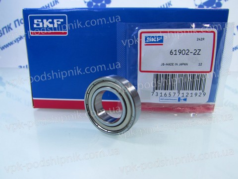 Фото1 Deep groove ball bearing SKF 61902-2Z