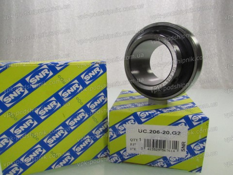 Фото1 Radial insert ball bearing SNR UC 206-20G2