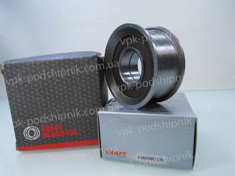 Фото1 Automotive wheel bearing 256705 timing belt tensioning mechanism for VAZ cars 25x62x28