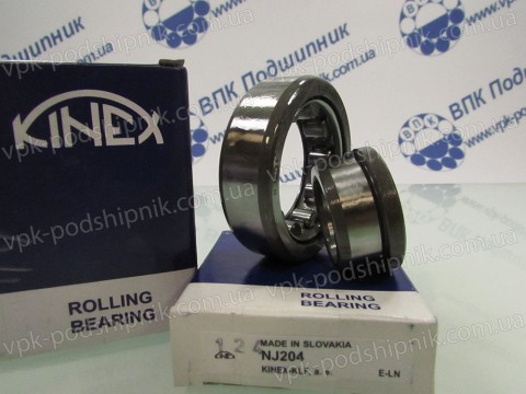 Фото1 Cylindrical roller bearing KINEX NJ204