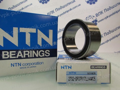 Фото1 Automotive air conditioning bearing for electromagnetic clutch of air conditioning compressor NTN 2TS2-DF07R17LLA4X3-N1CS33/L417