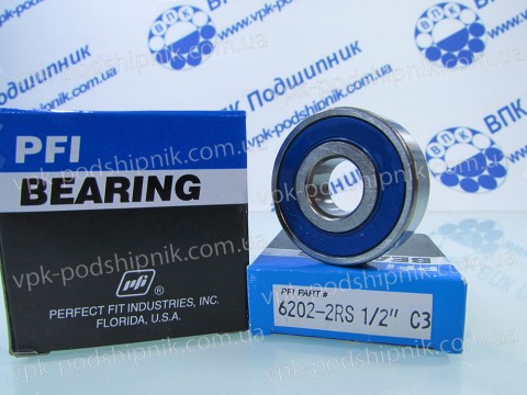 Фото1 Automotive ball bearing 12,7x35x11 6202-2RS 1/2