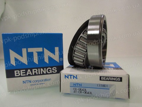 Фото1 Tapered roller NTN 4T-CR-0643 30x52x16