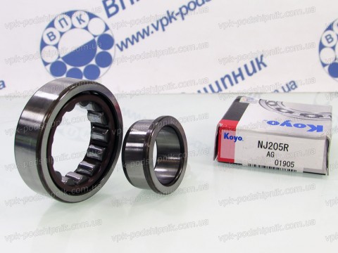 Фото1 Cylindrical roller bearing NJ205R KOYO