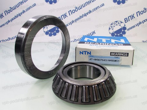 Фото1 Tapered roller NTN 4T-HM907643/HM907614