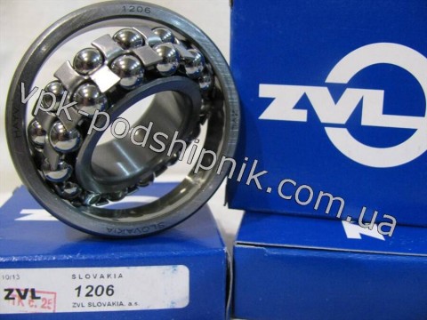 Фото1 Self-aligning ball bearing ZVL 1206