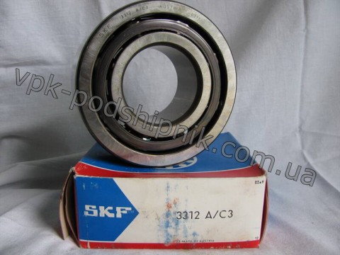 Фото1 Angular contact ball bearing SKF 3312 A C3