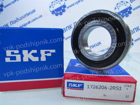 Фото1 Deep groove ball bearing SKF 1726206 2RS1