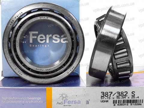 Фото1 Tapered roller FERSA 387A/382S
