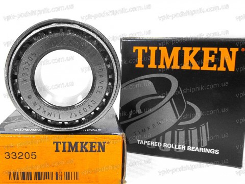 Фото1 Tapered roller TIMKEN 33205