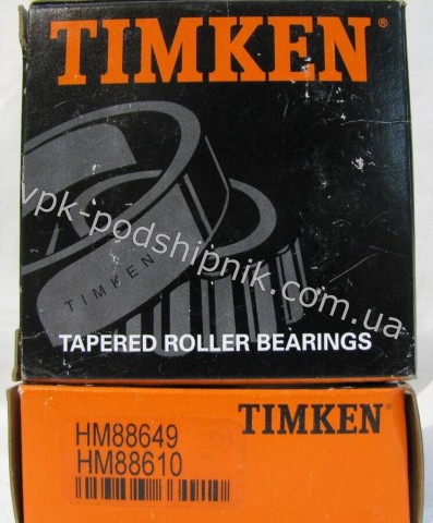 Фото1 Tapered roller TIMKEN HM88649/HM88610