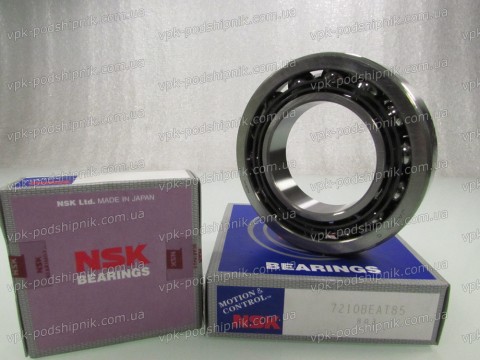 Фото1 Angular contact ball bearing NSK 7210 BEAT