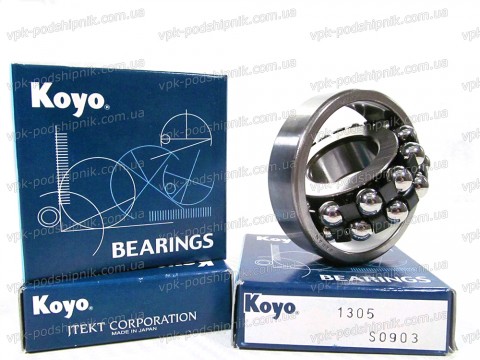 Фото1 Self-aligning ball bearing KOYO 1305