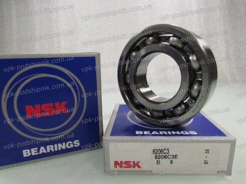 Фото1 Deep groove ball bearing NSK 206C3