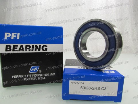 Фото1 Automotive ball bearing PFI 60/28-2RS C3 28x52x12