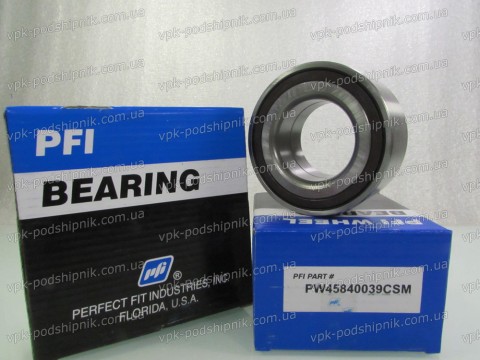 Фото1 Automotive wheel bearing PFI PW45840039CSM 45x84x39