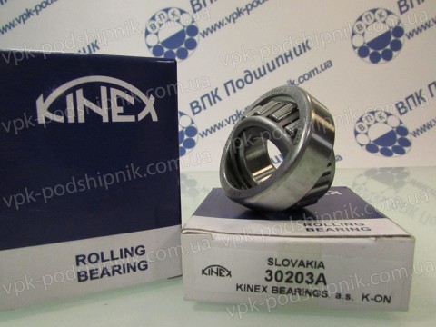 Фото1 Tapered roller 30203 KINEX