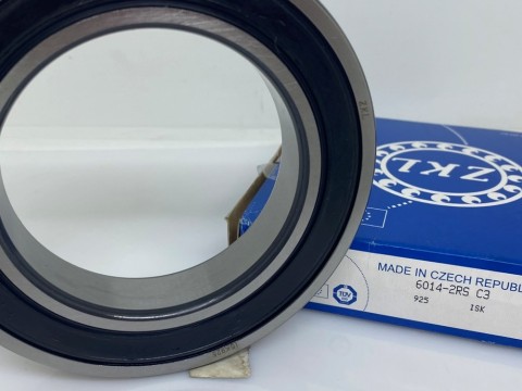 Фото1 Кульковий радіальний 6014 2RS C3 ZKL