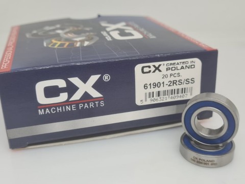 61901 2RS/SS CX нержавеющий