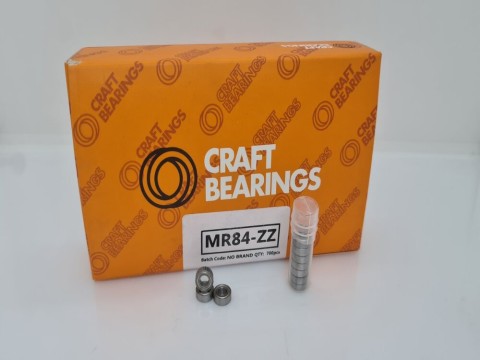 Фото1 Deep groove ball bearing 4*8*3 CRAFT MR84 2Z